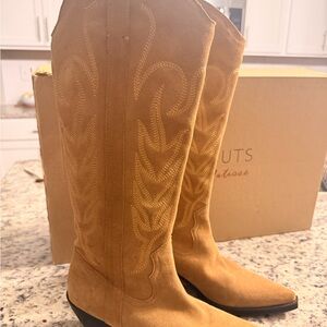 Coconuts by Matisse Light Brown Leather Boots